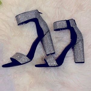 Gianni bini ronilynn bling sandals Clearance